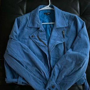 Blue Zipped Jacket
